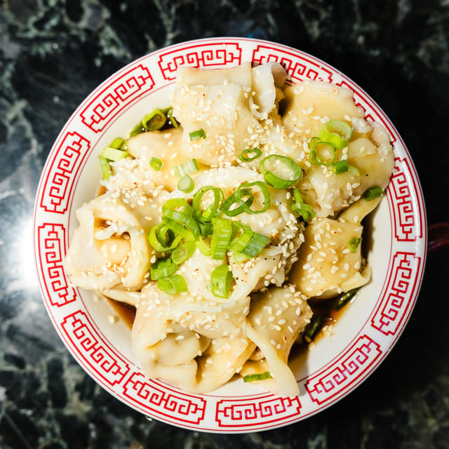 Steamed Dumplings.