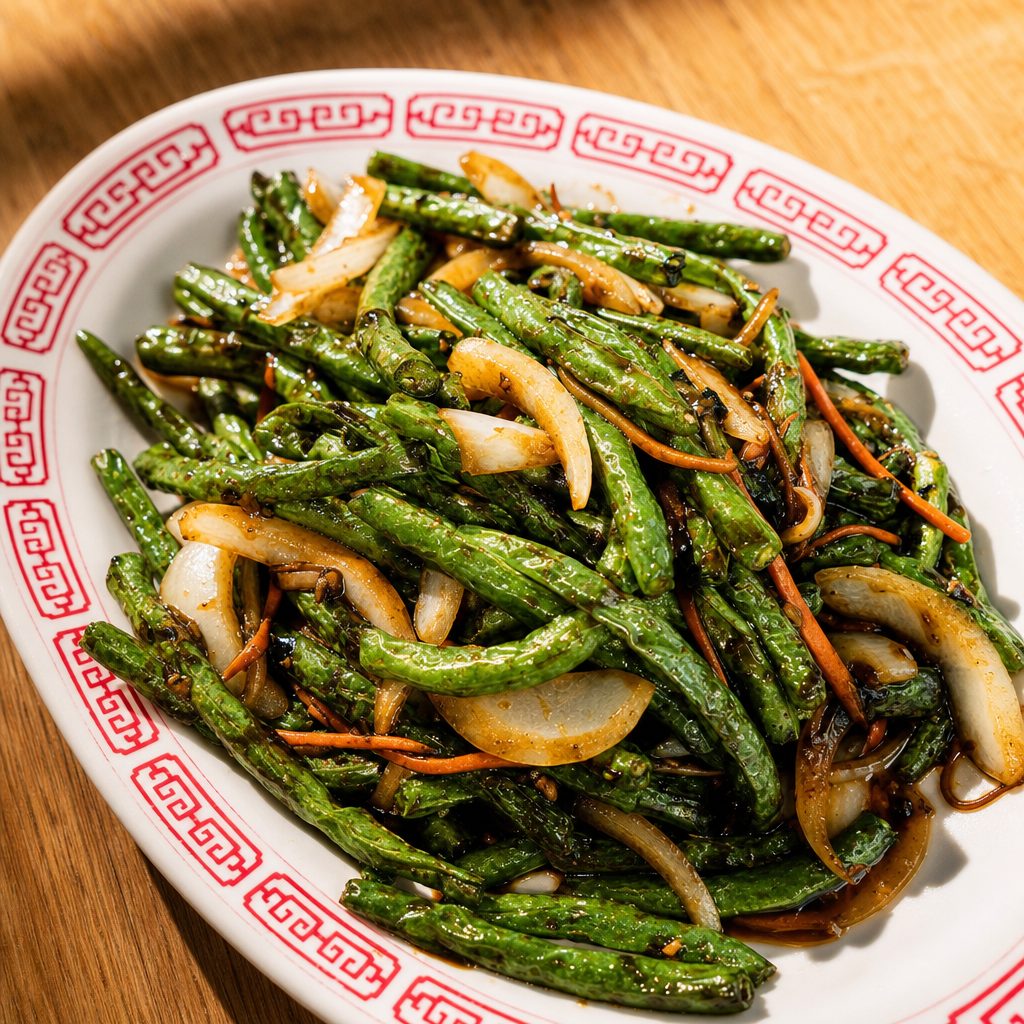 Garlic Green Beans (App).