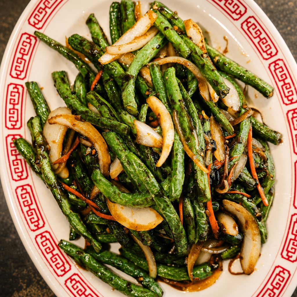 Garlic Green Beans.